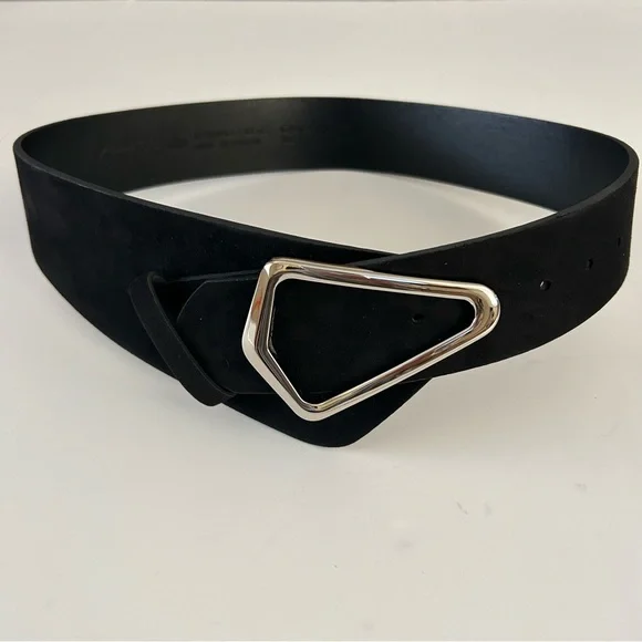 Express | Accessories | Express Black Asymmetrical Faux  display picture 2
